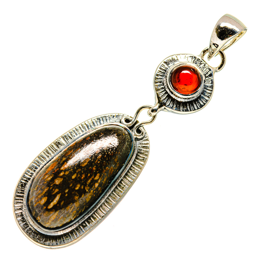 Dinosaur Bone Pendants handcrafted by Anasilvercos - PD755074