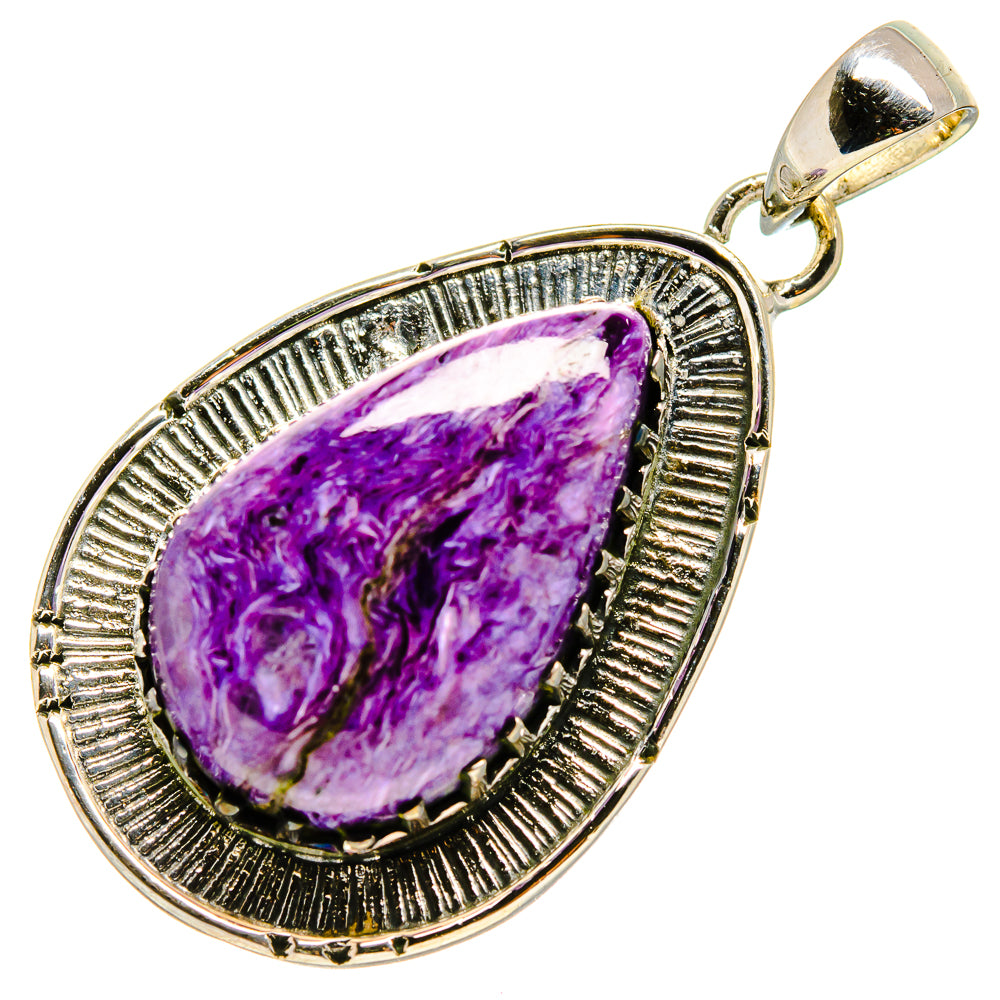 Charoite Pendants handcrafted by Anasilvercos - PD755087