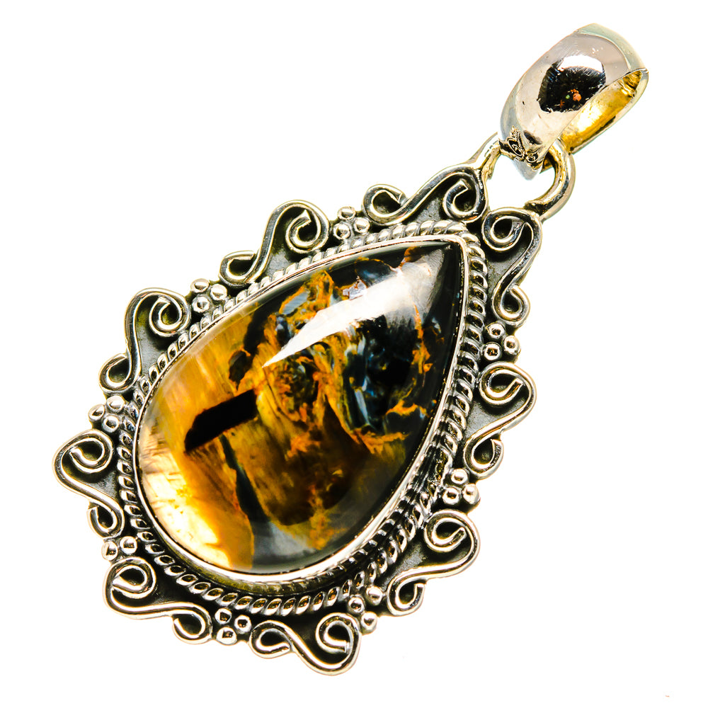 Pietersite Pendants handcrafted by Anasilvercos - PD755088