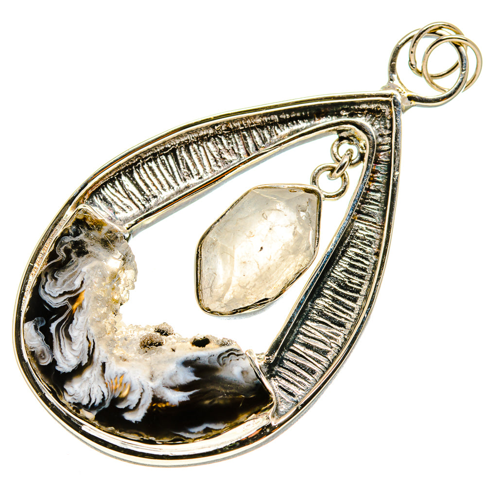 Oco Geode Pendants handcrafted by Anasilvercos - PD755104