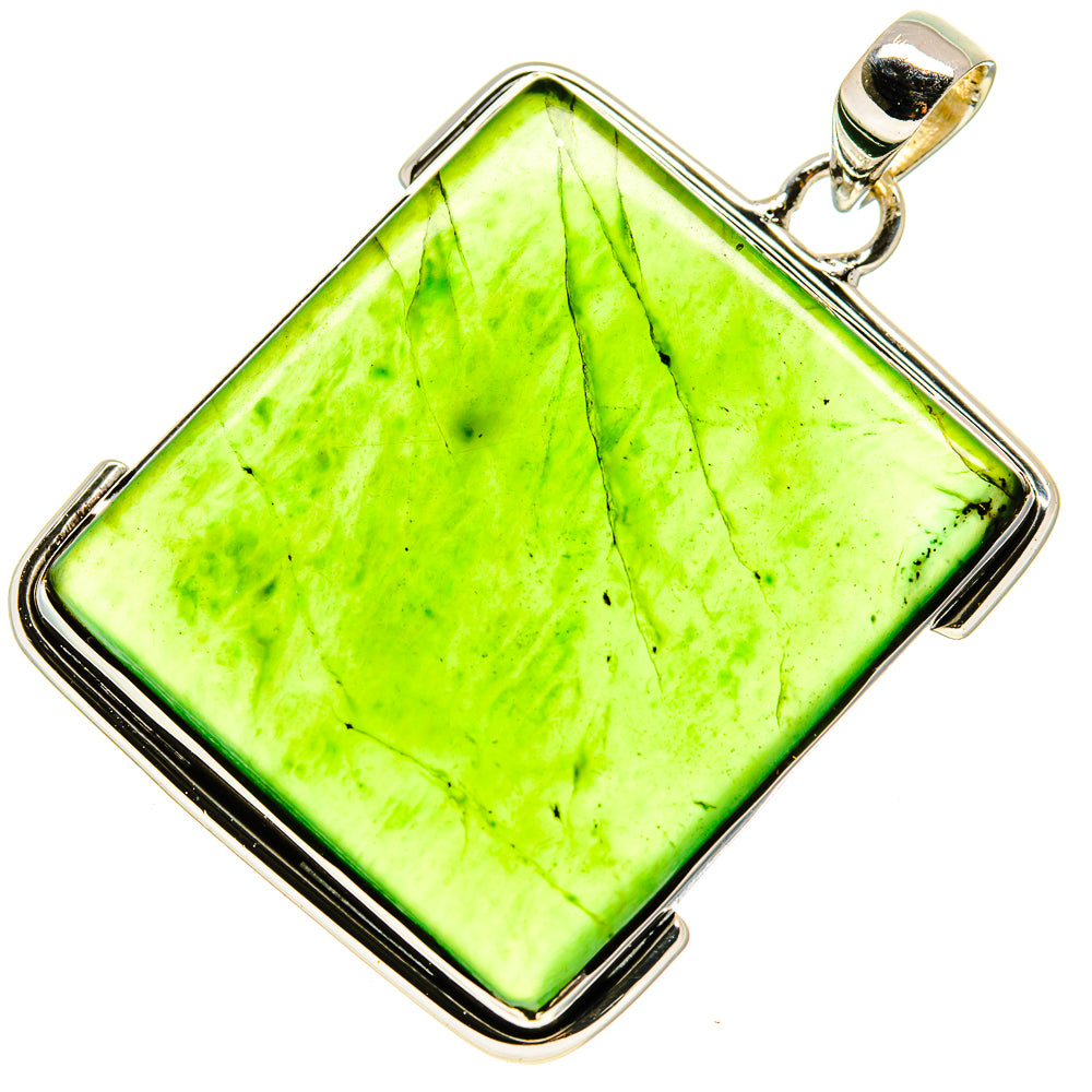 Nephrite Jade Pendants handcrafted by Anasilvercos - PD755105