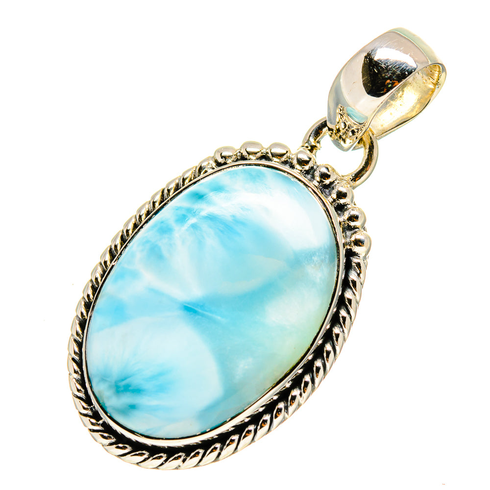 Larimar Pendants handcrafted by Anasilvercos - PD755128