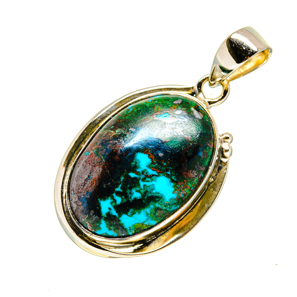 Chrysocolla Pendants handcrafted by Anasilvercos - PD755129