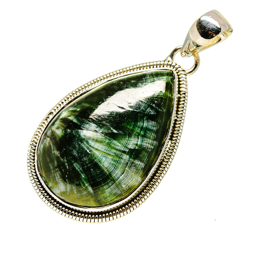 Seraphinite Pendants handcrafted by Anasilvercos - PD755133