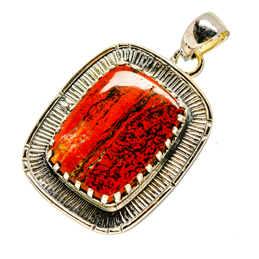 Red Jasper Pendants handcrafted by Anasilvercos - PD755140