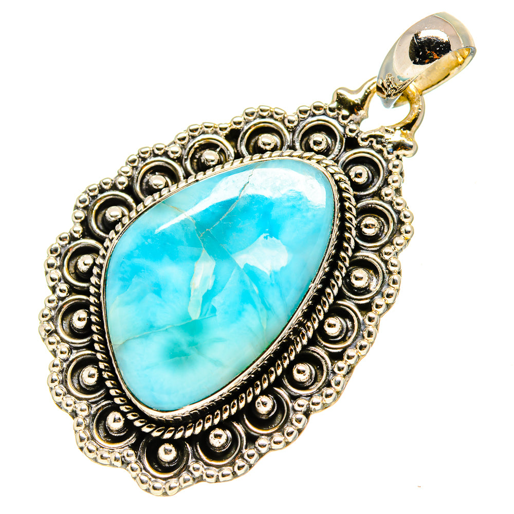 Larimar Pendants handcrafted by Anasilvercos - PD755151