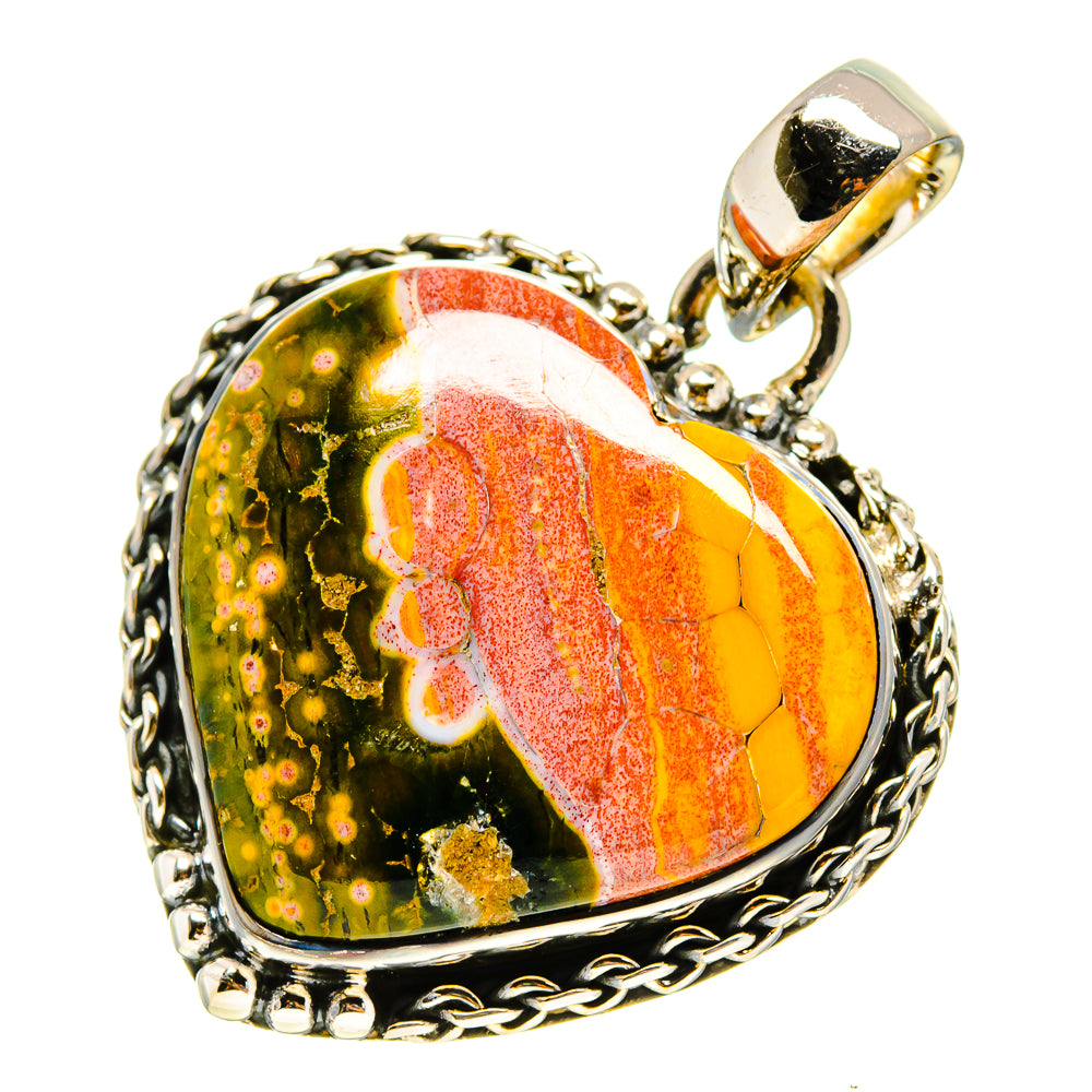 Ocean Jasper Pendants handcrafted by Anasilvercos - PD755156