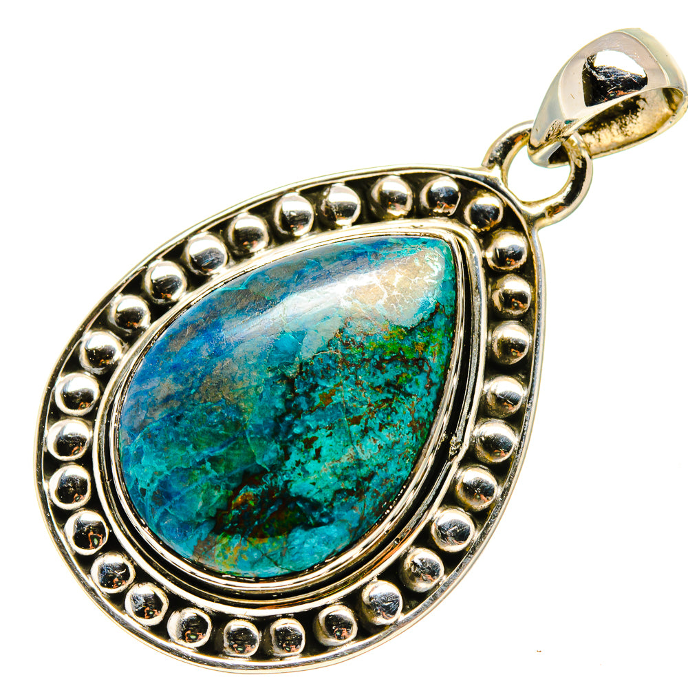 Chrysocolla Pendants handcrafted by Anasilvercos - PD755157