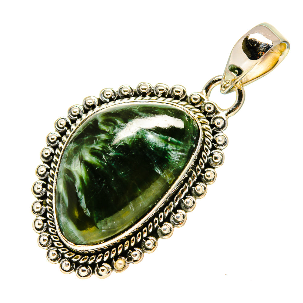 Seraphinite Pendants handcrafted by Anasilvercos - PD755158