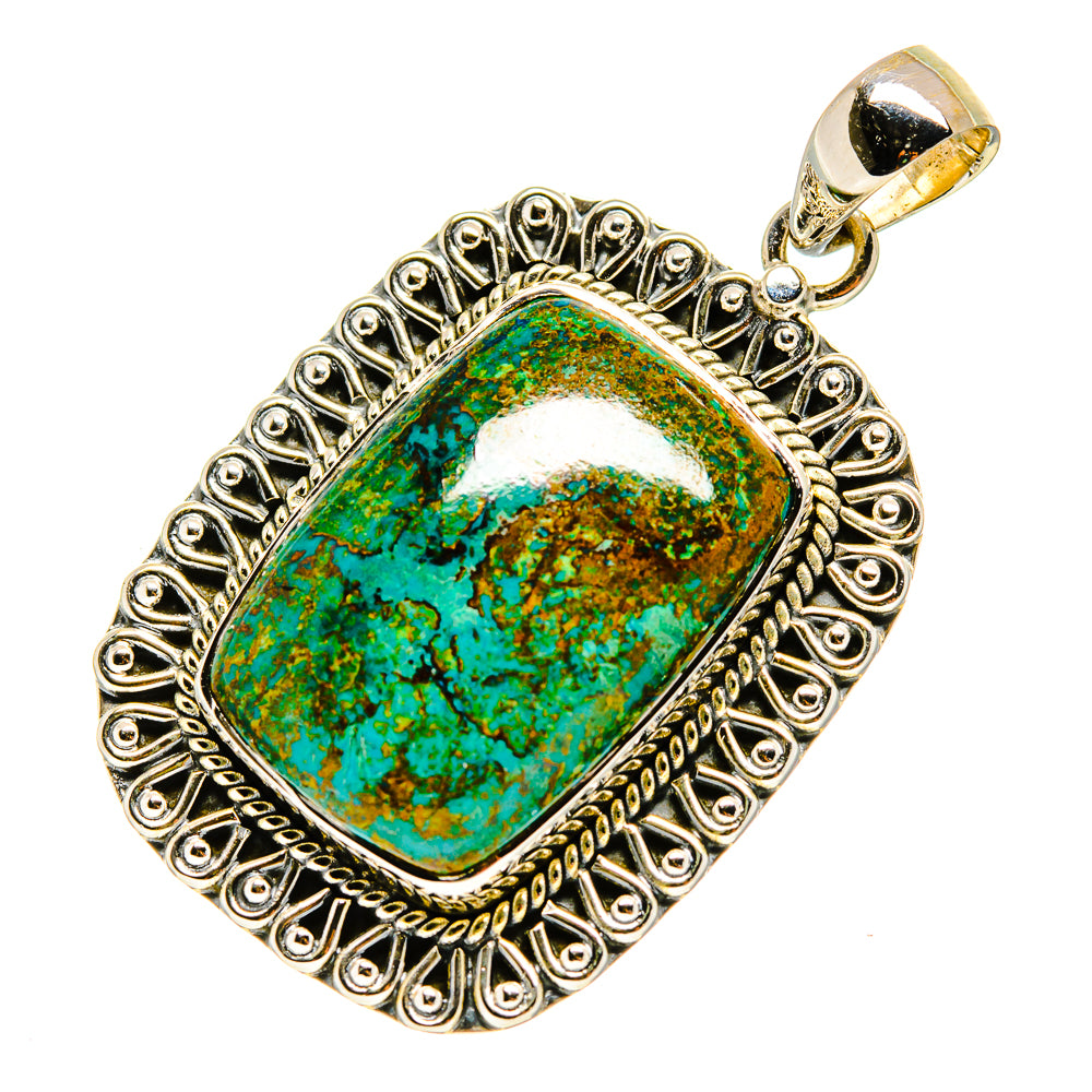 Chrysocolla Pendants handcrafted by Anasilvercos - PD755160
