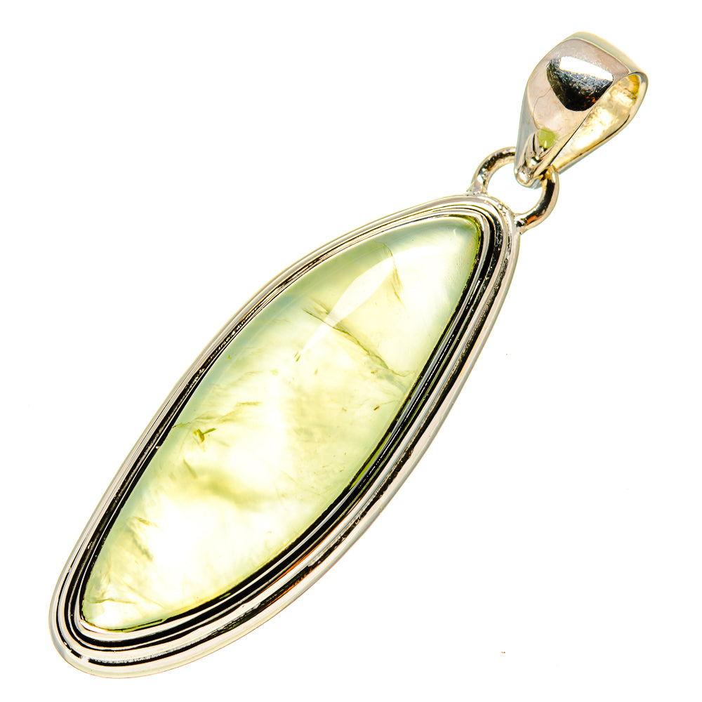 Prehnite Pendants handcrafted by Anasilvercos - PD755166