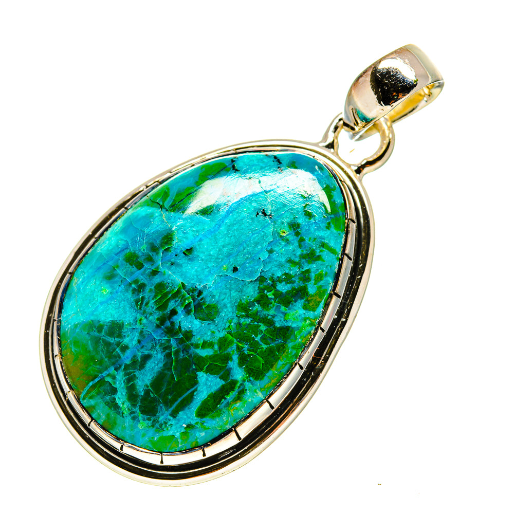 Chrysocolla Pendants handcrafted by Anasilvercos - PD755167