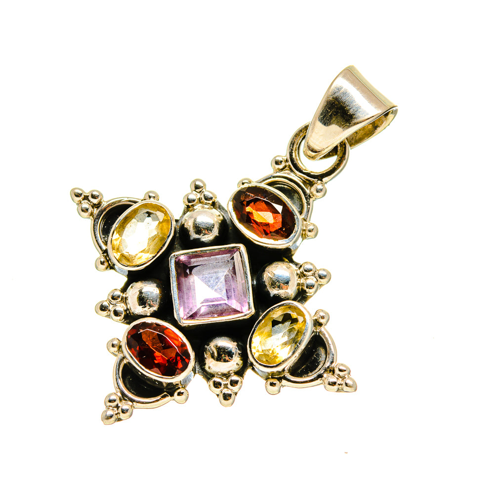 Amethyst Pendants handcrafted by Anasilvercos - PD755187