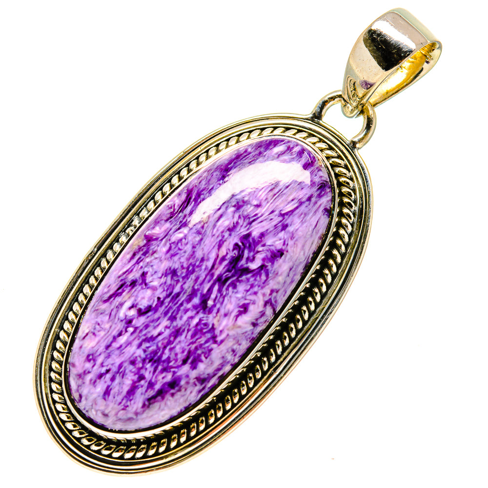 Charoite Pendants handcrafted by Anasilvercos - PD755193