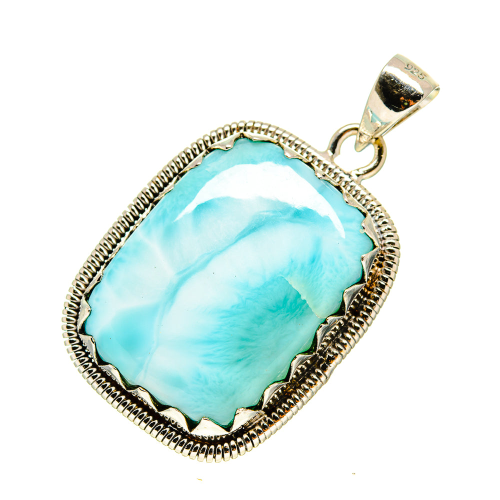 Larimar Pendants handcrafted by Anasilvercos - PD755198