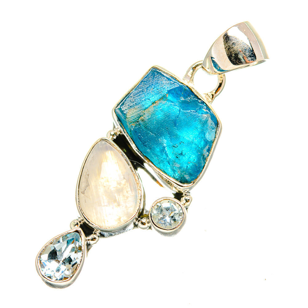 Apatite Pendants handcrafted by Anasilvercos - PD7552