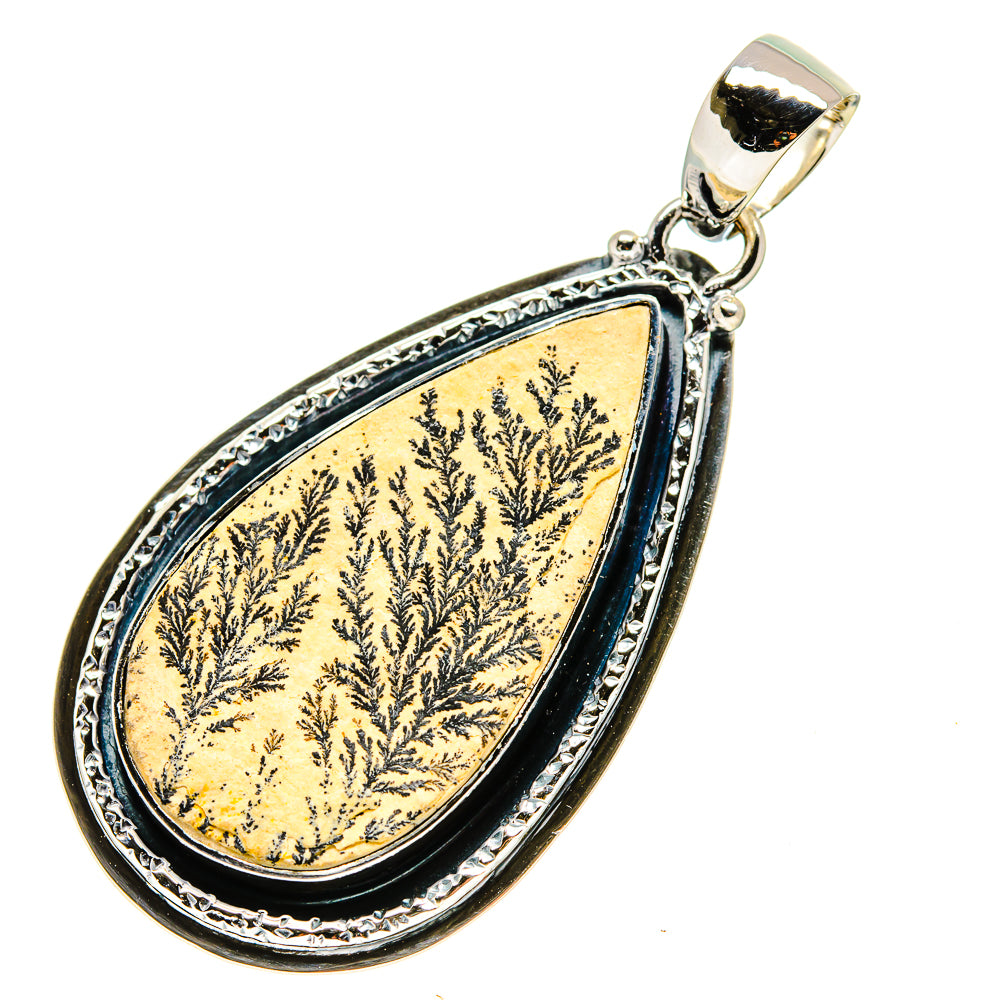 Germany Psilomelane Dendrite Pendants handcrafted by Anasilvercos - PD755212