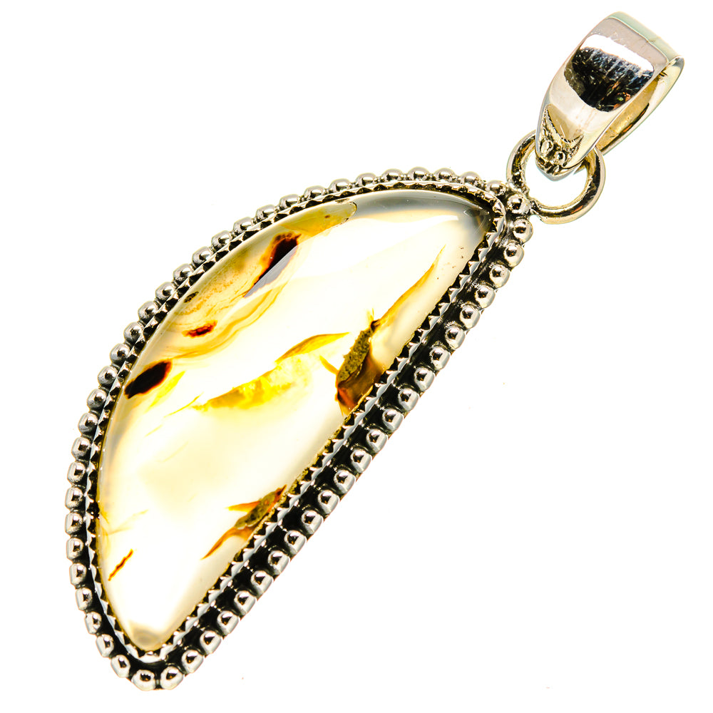 Montana Agate Pendants handcrafted by Anasilvercos - PD755214