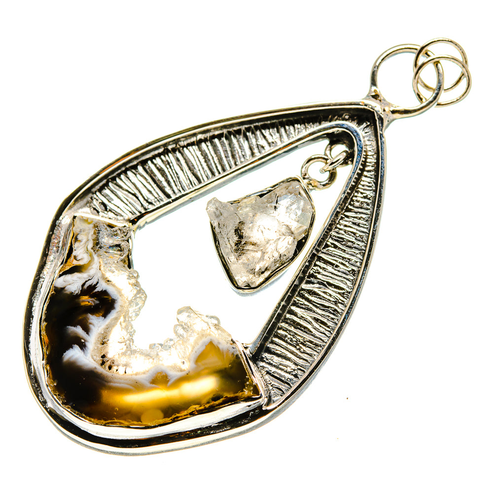 Occo Geode Slice Pendants handcrafted by Anasilvercos - PD755219