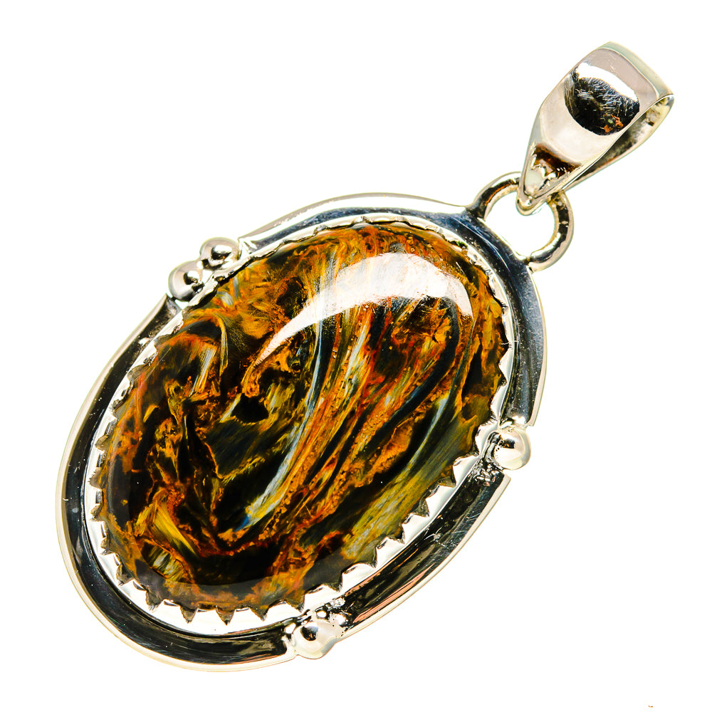 Golden Pietersite Pendants handcrafted by Anasilvercos - PD755225