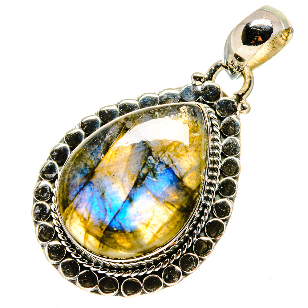 Labradorite Pendants handcrafted by Anasilvercos - PD755230