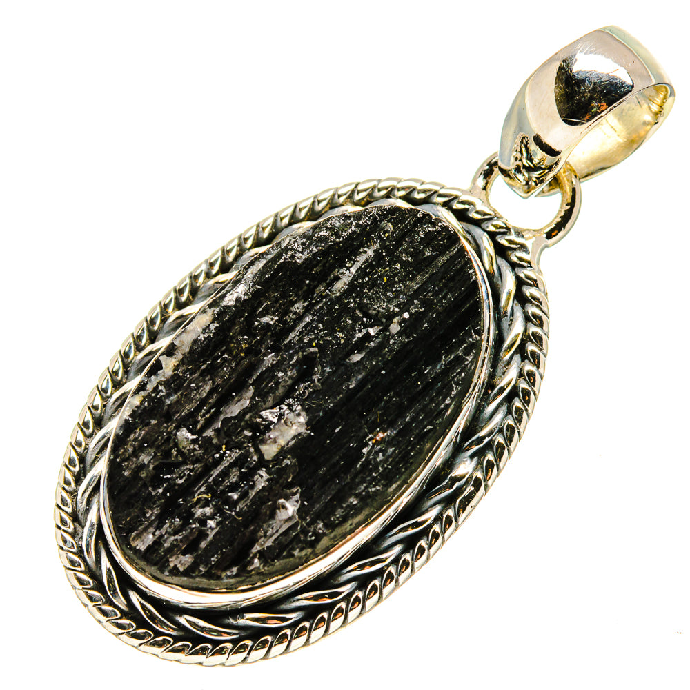 Black Tourmaline Pendants handcrafted by Anasilvercos - PD755235