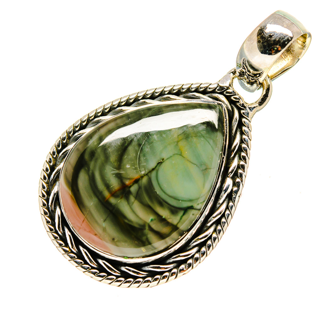 Willow Creek Jasper Pendants handcrafted by Anasilvercos - PD755237