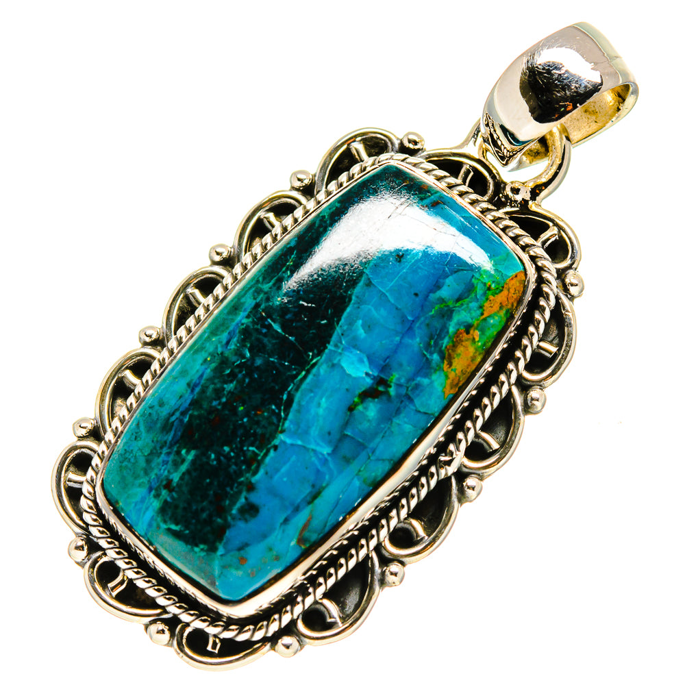 Chrysocolla Pendants handcrafted by Anasilvercos - PD755245