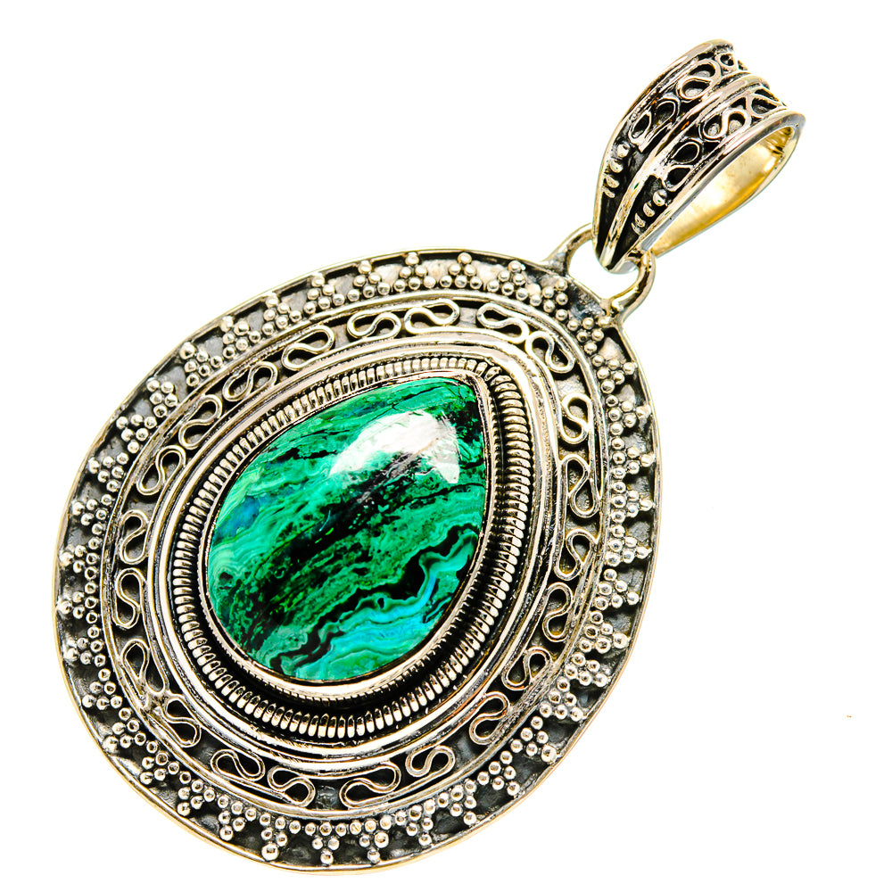 Chrysocolla Pendants handcrafted by Anasilvercos - PD755250