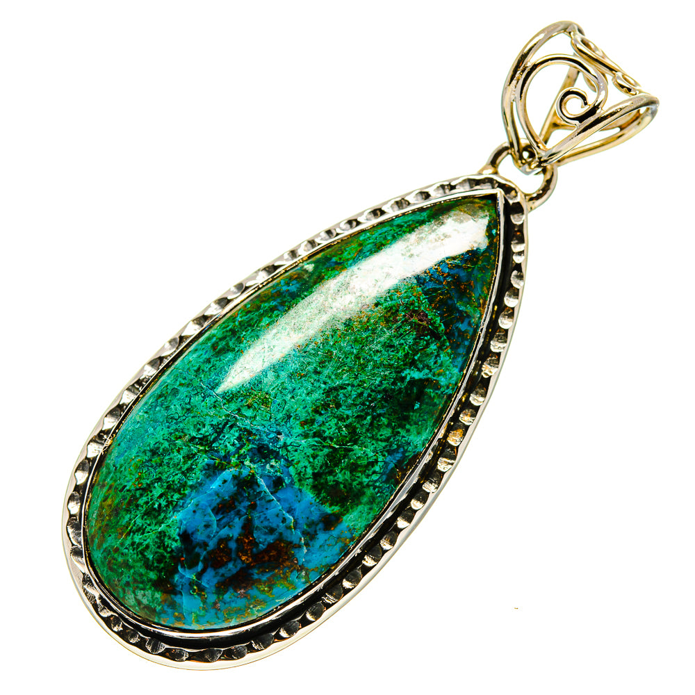 Chrysocolla Pendants handcrafted by Anasilvercos - PD755258