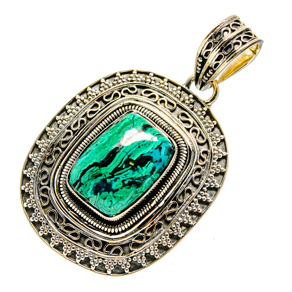 Chrysocolla Pendants handcrafted by Anasilvercos - PD755261