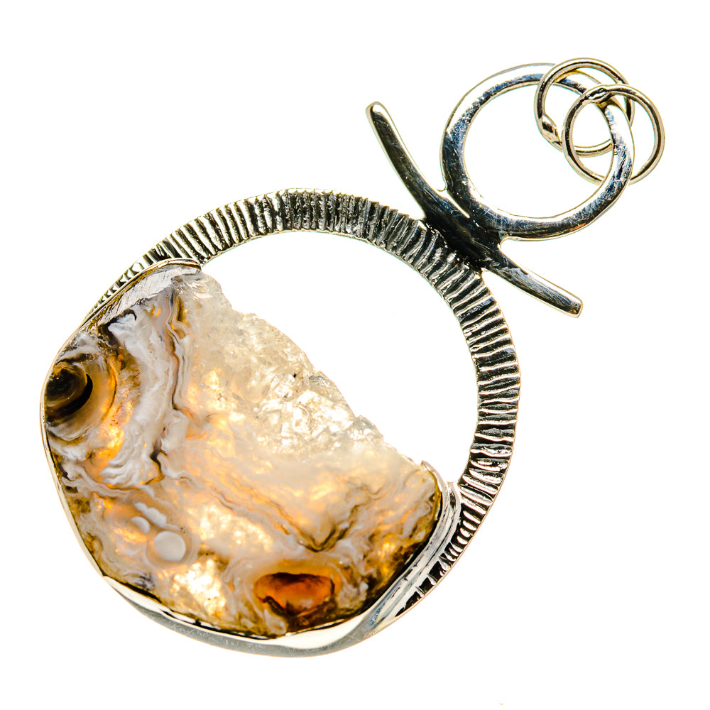 Occo Geode Slice Pendants handcrafted by Anasilvercos - PD755264