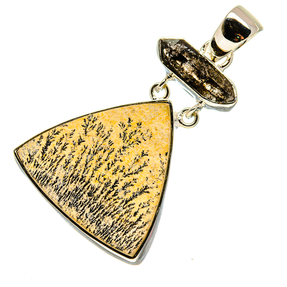 Germany Psilomelane Pendants handcrafted by Anasilvercos - PD755269