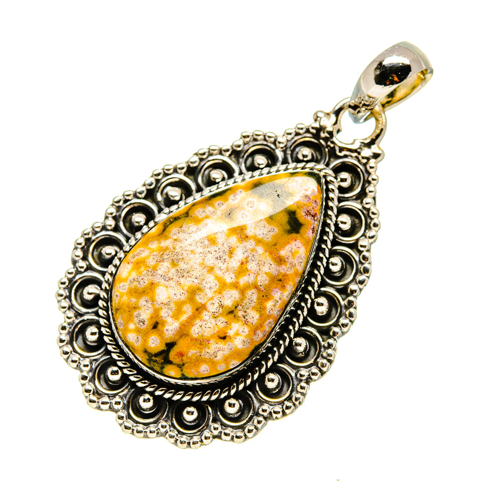 Ocean Jasper Pendants handcrafted by Anasilvercos - PD755280