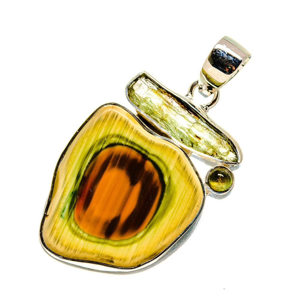 Willow Creek Jasper Pendants handcrafted by Anasilvercos - PD755286