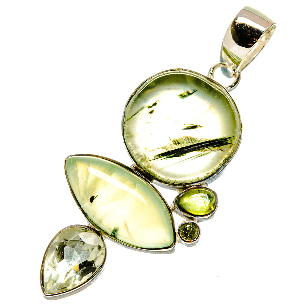 Prehnite Pendants handcrafted by Anasilvercos - PD755298