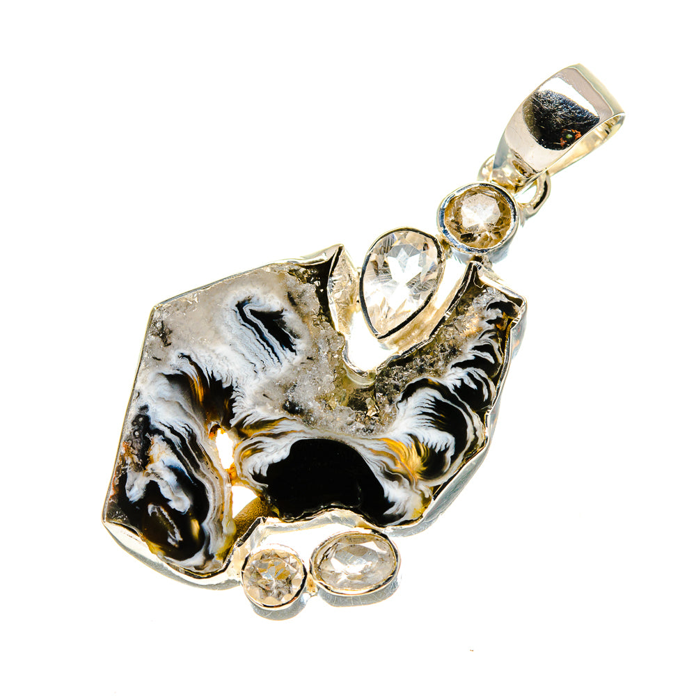Occo Geode Slice Pendants handcrafted by Anasilvercos - PD755300