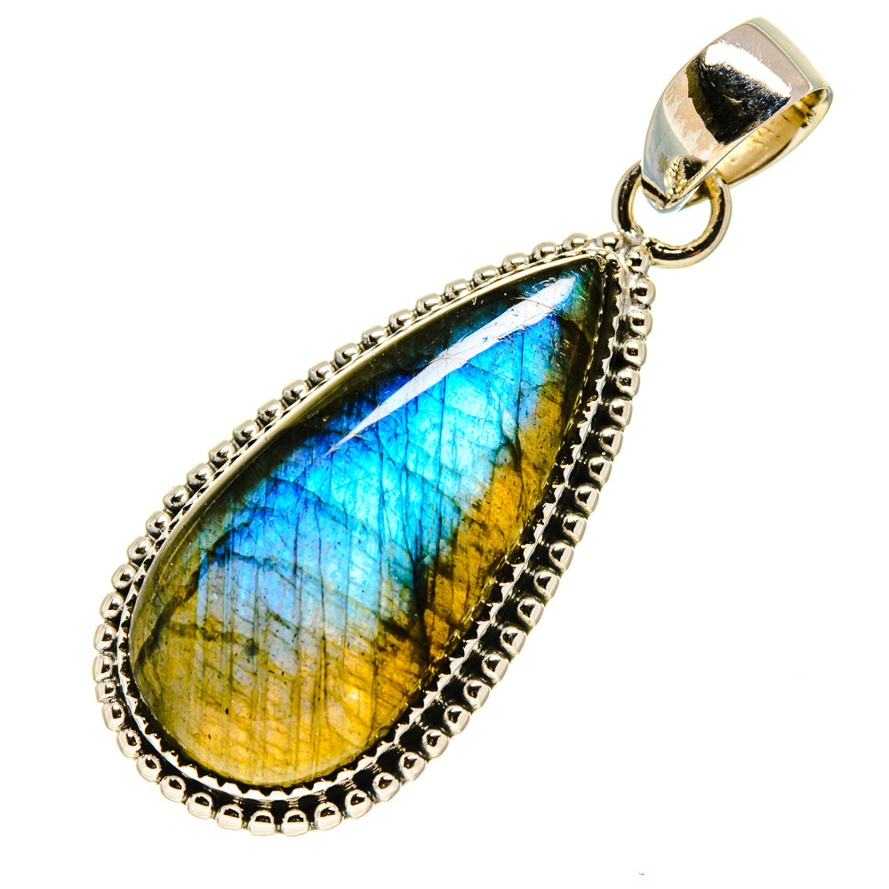 Labradorite Pendants handcrafted by Anasilvercos - PD755302