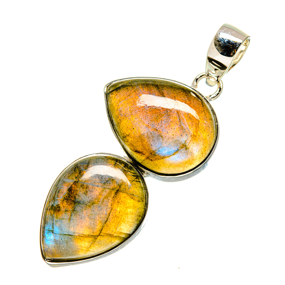 Labradorite Pendants handcrafted by Anasilvercos - PD755316
