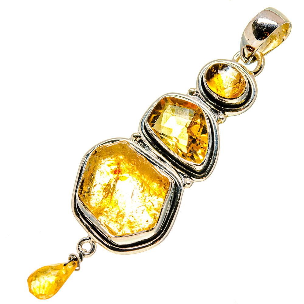 Citrine Pendants handcrafted by Anasilvercos - PD755332