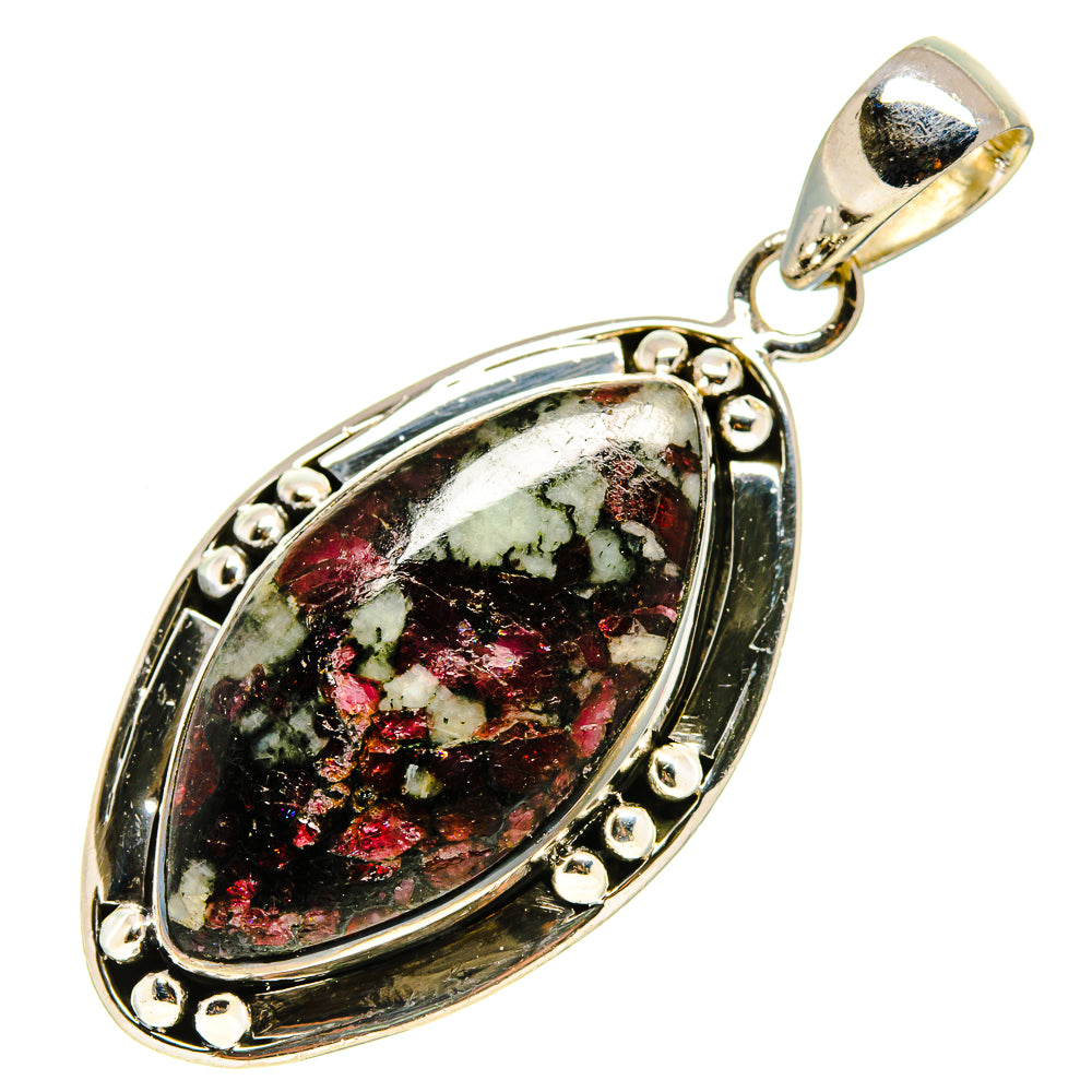 Russian Eudialyte Pendants handcrafted by Anasilvercos - PD755336