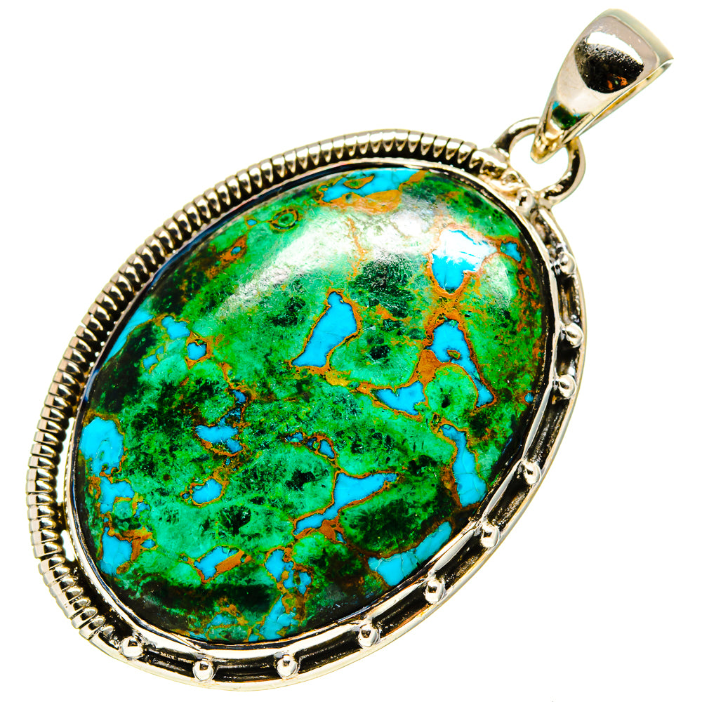 Chrysocolla Pendants handcrafted by Anasilvercos - PD755337