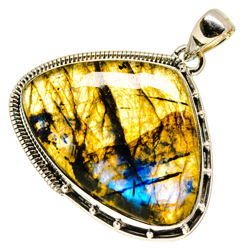 Labradorite Pendants handcrafted by Anasilvercos - PD755347