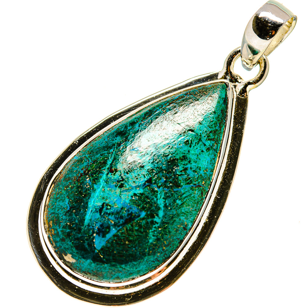 Chrysocolla Pendants handcrafted by Anasilvercos - PD755348