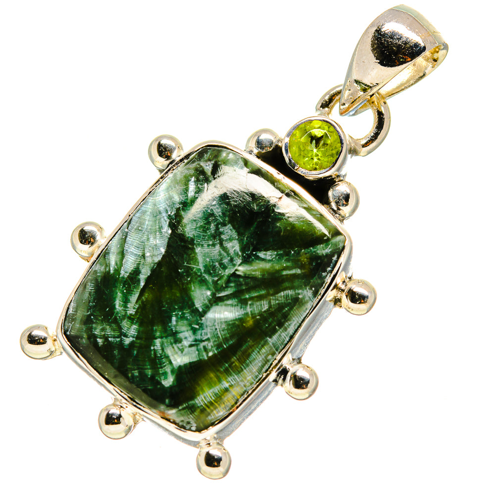 Seraphinite Pendants handcrafted by Anasilvercos - PD755356
