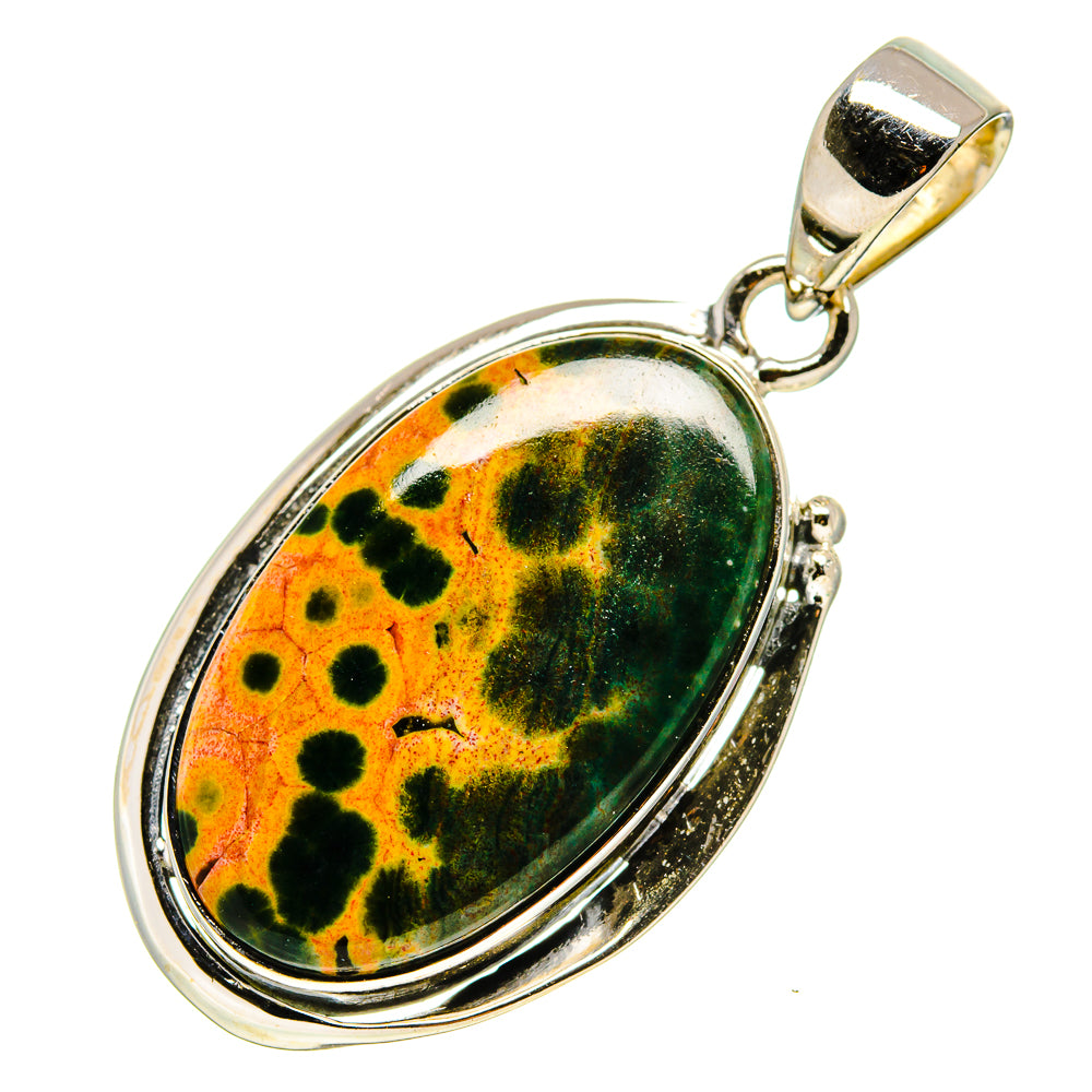 Ocean Jasper Pendants handcrafted by Anasilvercos - PD755367