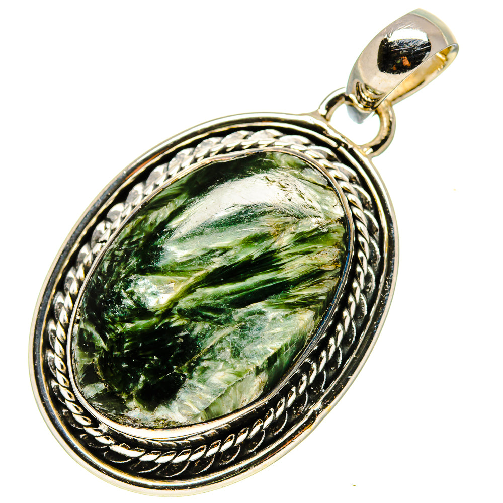 Seraphinite Pendants handcrafted by Anasilvercos - PD755368