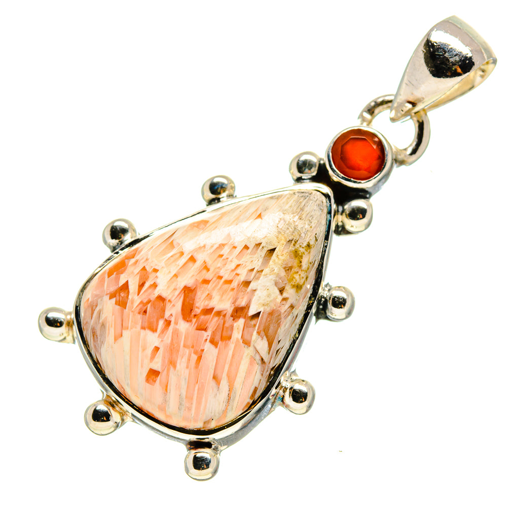 Scolecite Pendants handcrafted by Anasilvercos - PD755370