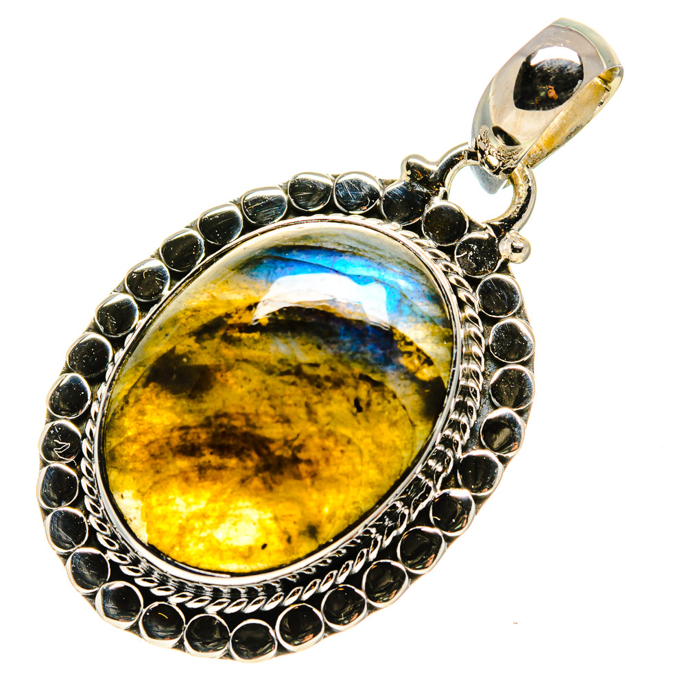 Labradorite Pendants handcrafted by Anasilvercos - PD755374