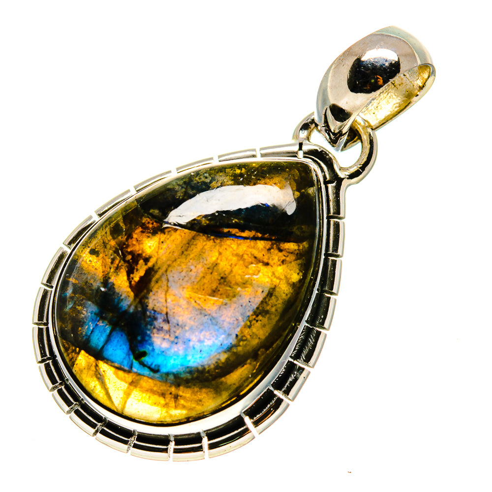 Labradorite Pendants handcrafted by Anasilvercos - PD755377